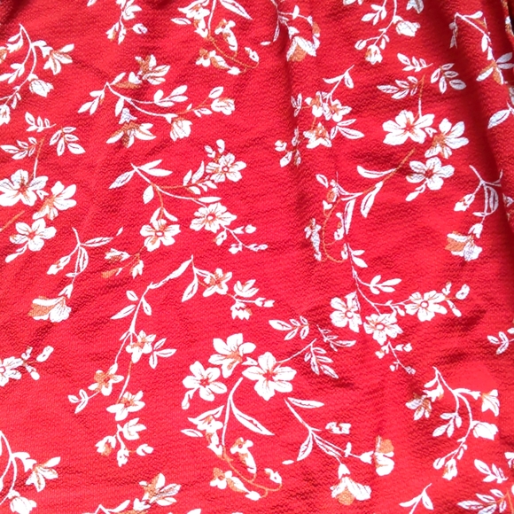 Red Floral Sundress - Picture 2 of 3